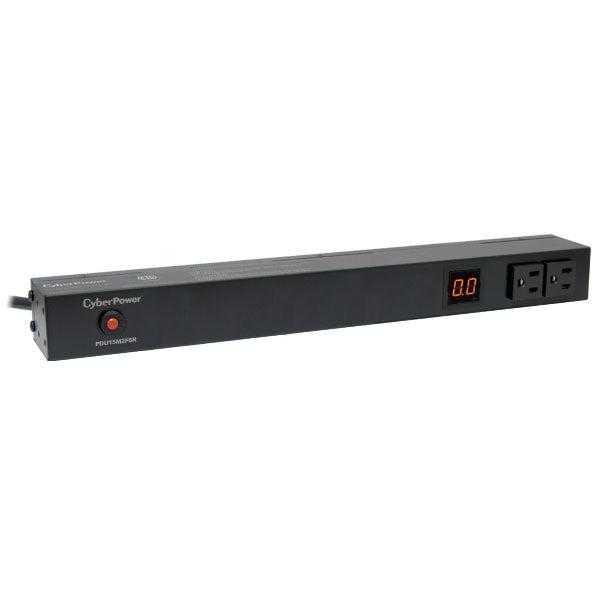 CyberPower, Cyberpower Pdu15M2F10R Power Distribution Unit (Pdu) 12 Ac Outlet(S) 1U Black