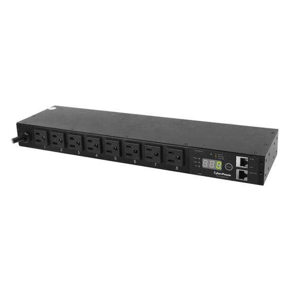 CyberPower, Cyberpower Pdu15M8Fnet Power Distribution Unit (Pdu) 8 Ac Outlet(S) 1U Black