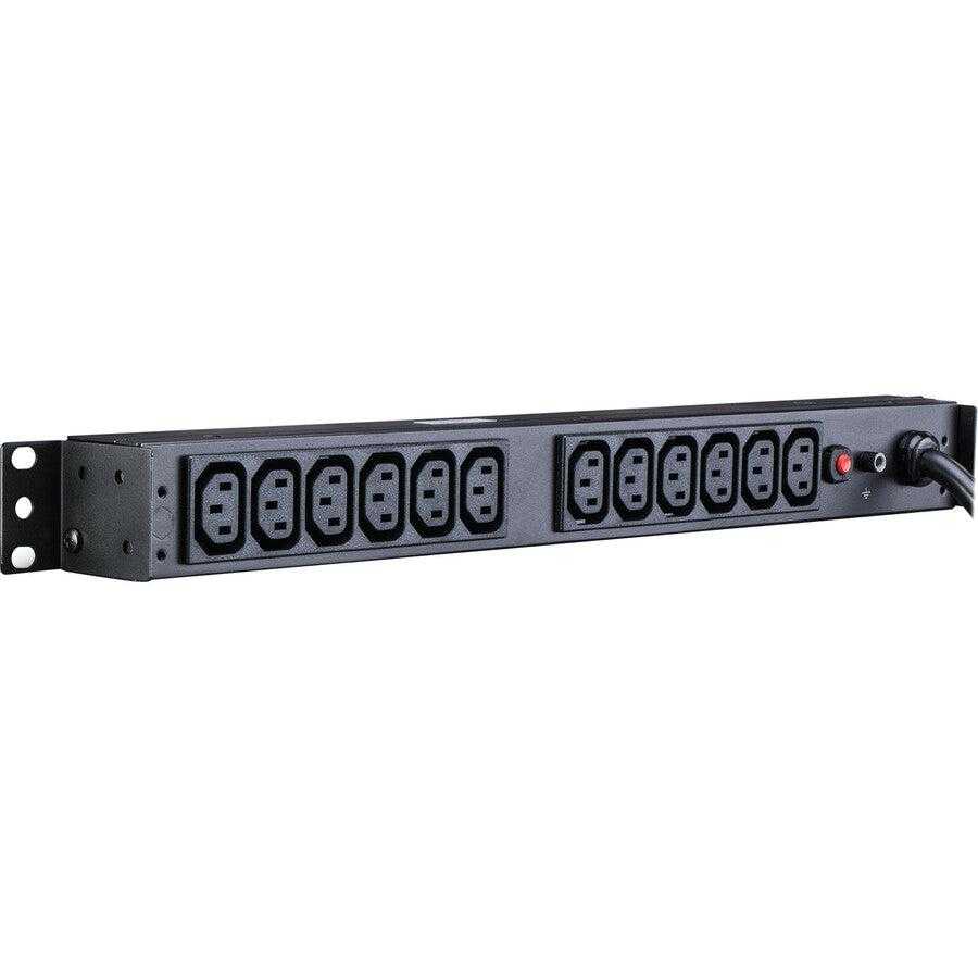 CyberPower, Cyberpower Pdu20Bhvt12R Power Distribution Unit (Pdu) 12 Ac Outlet(S) 1U Black