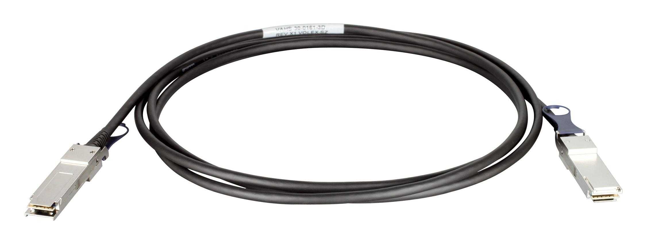 D-Link, D-Link Qsfp+, 1M Infiniband Cable Qsfp+ Black