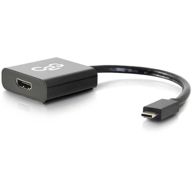 C2G, Usb 3.1 Usb C To Hdmi Audio/Video Adapter 4K 30Hz - Black Taa