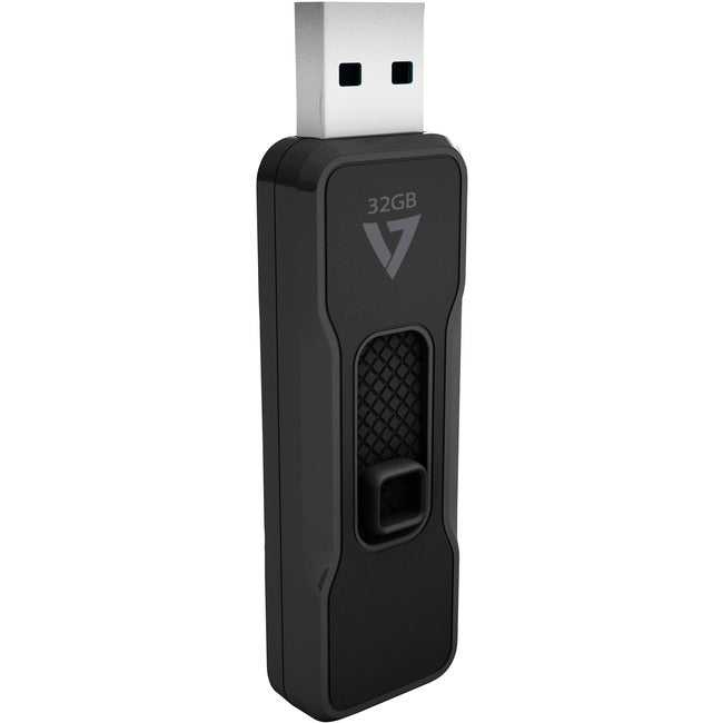 V7, V7 32Gb Usb 3.1 Flash Drive - With Retractable Usb Connector